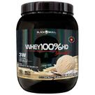 Whey Black Skull 100% HD Caveira Preta Gourmet Zero Lactose Sabor Sorvete de Baunilha 450g