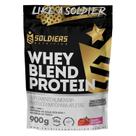 Whey Blend Protein Concentrado e Isolado (Morango) - 900g - Soldiers Nutrition