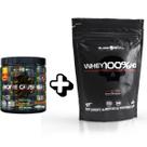 Whey Choc Amendoim + Pré Treino Bone Crusher Whey Choc Amendoim + Pré Treino Bone Crusher