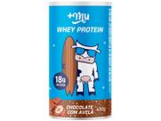 Whey Concentrado Mais Mu Chocolate com Avelã Pote 450g