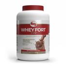 Whey Fort 3W Sabor Chocolate Vitafor 1,8kg
