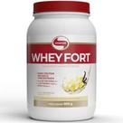 Whey fort vitafor 900gr whey protein sabor baunilha