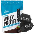 Whey Isolado Concentrado Chocolate Avela 907g Luva Shark Pro Whey Isolado Concentrado Chocolate Avela 907g Luva Shark Pro
