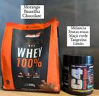 Whey morango 100% puro