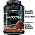 Whey Protein 100% HD Pote GOURMET Concentrado Isolado Hidrolisado Black Skull