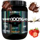 Whey Protein 100 HD Pure 450g Pote BLACK SKULL Isolado Hidrolisado Concentrado Suplemento de Proteína
