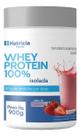 Whey Protein 100 isolada Nutricia Foods 36g de Proteína Por Dose Sabor Morango Pote 900g
