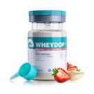Whey Protein 3W 900g WheyDop Elemento Puro Sabor Morango com Leite Condensado