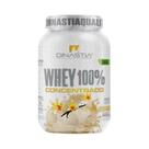 Whey Protein Concentrado 100% 900g com Creatina Sabor Baunilha Dinastia