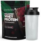 Whey Protein Concentrado Framboesa 450g Coquetelera PuraVida Whey Protein Concentrado Framboesa 450g Coquetelera PuraVida