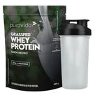 Whey Protein Concentrado Neutro 450g Coqueteleira - PuraVida