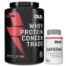 Whey Protein Dux Concentrado 900g + Cafeína Dux 90 cáps