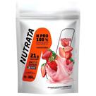 Whey protein npro 100% refil 900g sabor morango - NUTRATA Whey protein npro 100% refil 900g sabor morango - NUTRATA