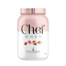 Whey Protein Sem Lactose - 907g Morango com Chantily - Chef Whey