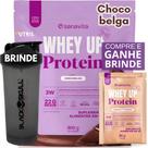 Whey Protein UP SANAVITA 3W Isolado Concentrado Hidrolisado COQUETELEIRA Suplemento de Proteína com BCAA