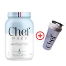 Whey Protein Zero Lactose 907g - Ao Leite + Coqueteleira - Chef Whey