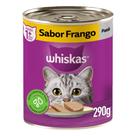 Whiskas Lata Patê p/Gatos Adultos Frango 290g