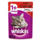 Whiskas Sachê Carne Jelly - Gatos Acima de 1 Ano 85g Whiskas Sachê Carne Jelly - Gatos Acima de 1 Ano 85g
