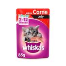 Whiskas Sache Jelly Filhote Carne - 85 Gr