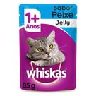 Whiskas Sachê Peixe Jelly - Gatos Acima de 1 Ano 85g Whiskas Sachê Peixe Jelly - Gatos Acima de 1 Ano 85g