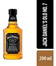 Whisky Americano Jack Daniels Old Nº 07 Tennessee 200ml