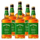 Whisky de Maçã Verde Jack Daniel's Apple 1l 6 Unidades