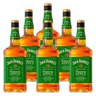Whisky de Maçã Verde Jack Daniel's Apple 700ml 6 Unidades