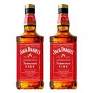 Whisky Jack Daniels Tennessee Fire 1L 2 Unidades