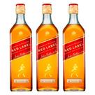 Whisky Johnnie Walker Red Label 1 Litro 3 Unidades