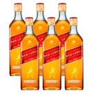Whisky Johnnie Walker Red Label 1 Litro 6 Unidades