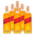 Whisky Johnnie Walker Red Label 750ml 6 Unidades