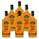 Whisky Nacional Mark One Honey 980ml 6 Unidades