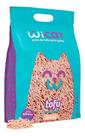 Wicat Areia Sanitária De Tofu Higiênica Gatos Pêssego 2.1kg