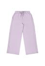 Wide Leg Juvenil em Moletom Gloss