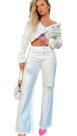 Wide leg off white