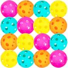 Wiffle Balls ArtCreativity (Pacote com 12) - Ideal para o Jogo Scoop Ball Wiffle Balls ArtCreativity (Pacote com 12) - Ideal para o Jogo Scoop Ball