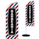 Wind Banner Completo 2,10m Barbearia M1