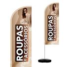 Wind Banner Completo 2,10m Barbearia M5