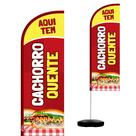 Wind Banner Completo 2,10m Cachorro Quente