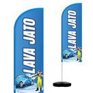 Wind Banner Completo 2,10m Lava Jato