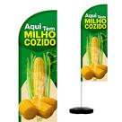 Wind Banner Completo 2,10m Milho Cozido