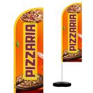 Wind Banner Completo 2,10m Pizzaria