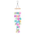 Wind Chime MUMTOP Colorful Capiz Shell, decoração ao ar livre Wind Chime MUMTOP Colorful Capiz Shell, decoração ao ar livre