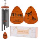 Wind Chime Oprever, 81 cm, design de borboleta, presente para mamãe Wind Chime Oprever, 81 cm, design de borboleta, presente para mamãe