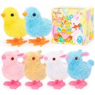 Wind Up Toy Tagitary Bunny and Jumping Chick para crianças