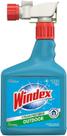 Windex Limpiador de Vidrios para Exteriores 946ml con Adaptador para Manguera