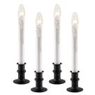 Window Candles 612 Vermont LED ultrabrilhante com temporizador (pacote com 4) Window Candles 612 Vermont LED ultrabrilhante com temporizador (pacote com 4)