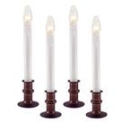 Window Candles 612 Vermont LED ultrabrilhante com temporizador (pacote com 4) Window Candles 612 Vermont LED ultrabrilhante com temporizador (pacote com 4)