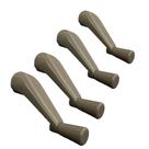 Window Crank Handle Comyznoah 3/8" Zinc Alloy Stone, pacote com 4