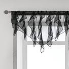Window Valance PearAge Ruffled Voile 132x66cm Poliéster